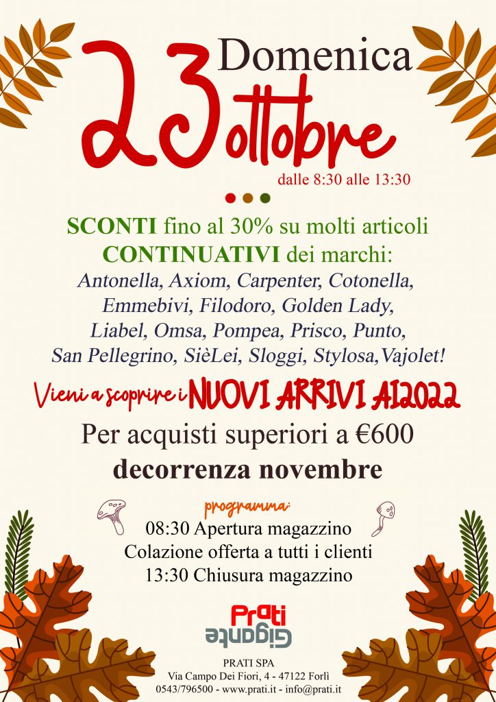 OTTOBRE 23